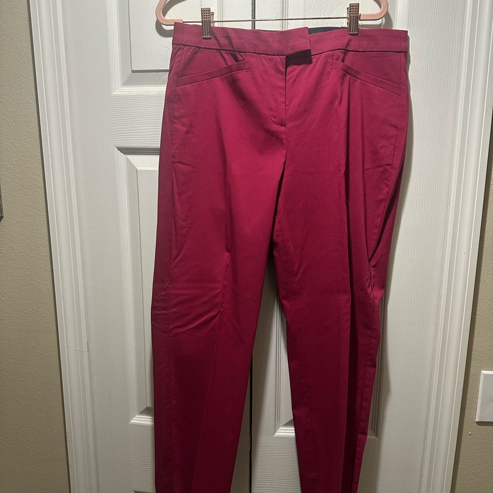 Chic Fuchsia Trousers